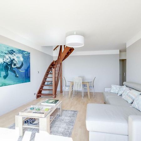 Duplex Apartment With Sea View And Roof Terrace Трувиль-сюр-Мер Экстерьер фото